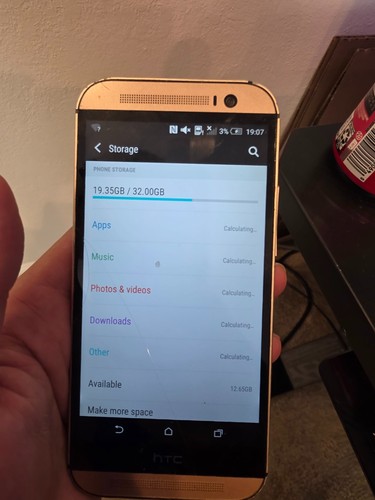 Htc one 32gb - one, gold